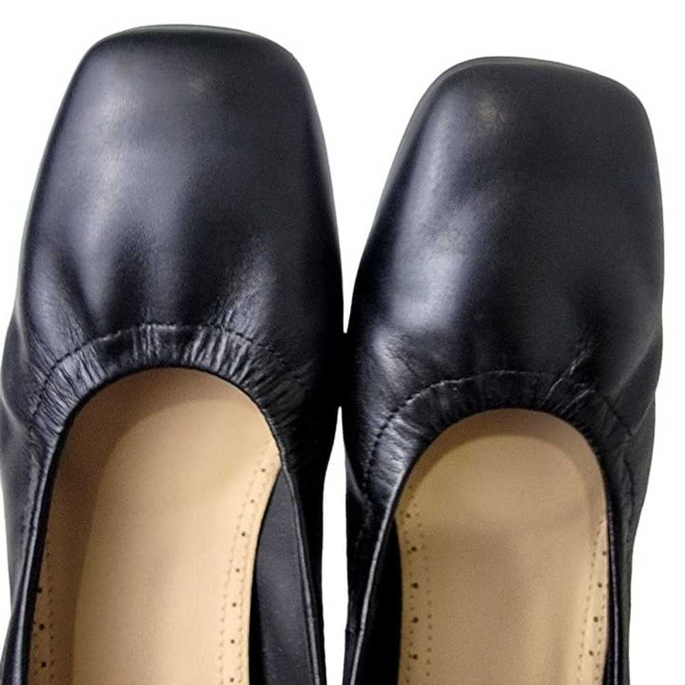 Clarks Leather Ballet Style Block Heels Women 8.5… - image 7