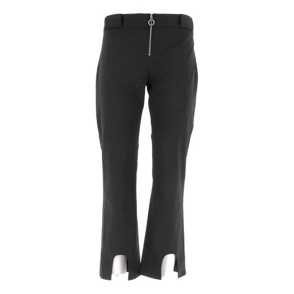 Paco Rabanne Wool straight pants - image 1