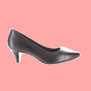 Clarks Stunning Black Wide Fit Pumps for Women by 