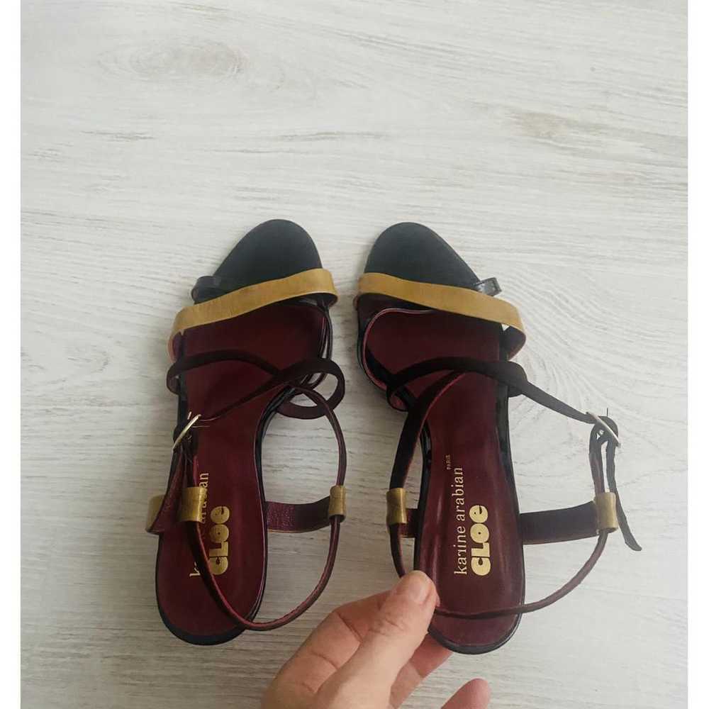 Karine Arabian Leather sandals - image 6