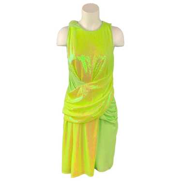 Sies Marjan 100% Silk Color Block high quality Midi Dress