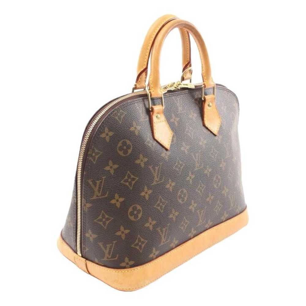 Louis Vuitton Alma leather handbag - image 1