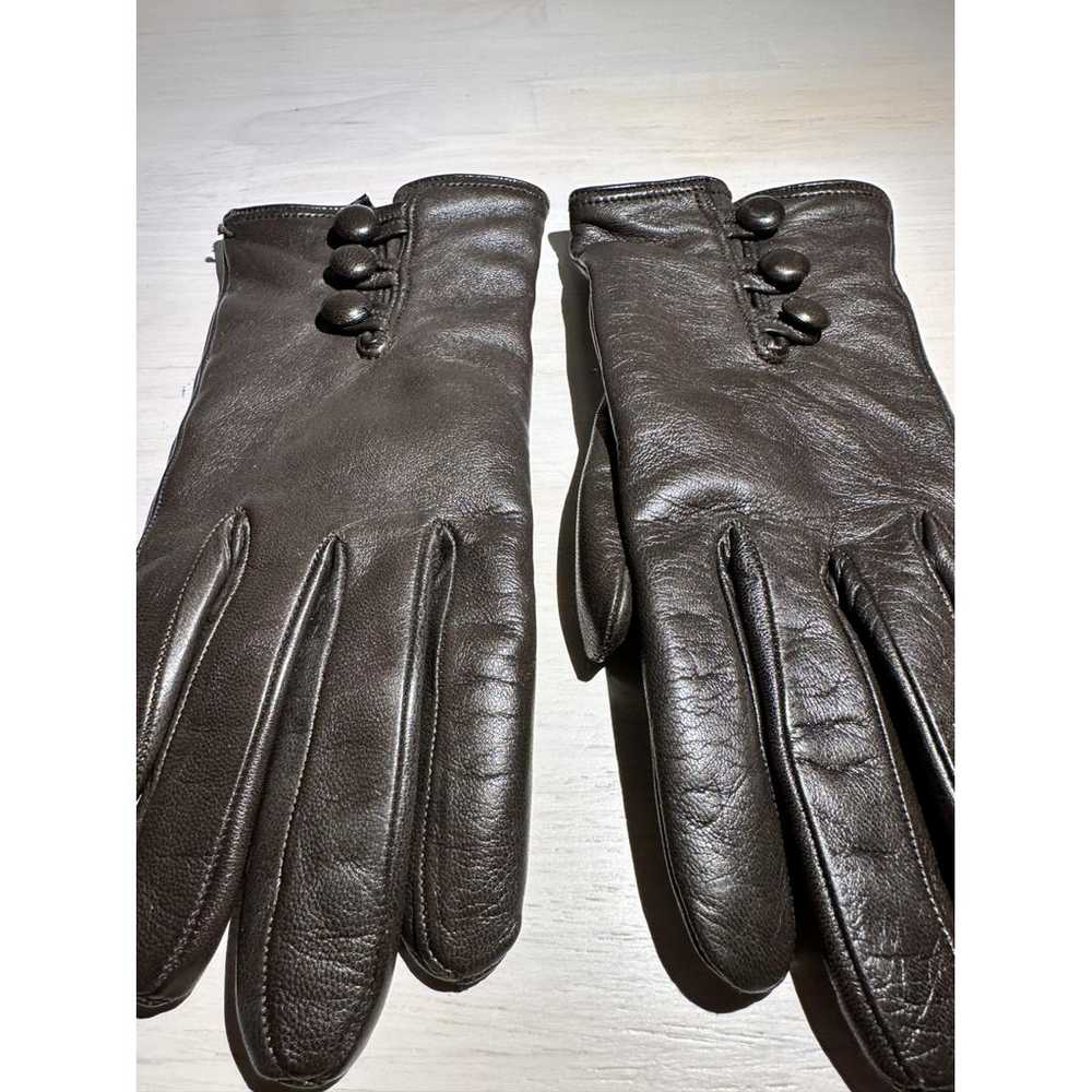 Saks Fifth Avenue Collection Leather gloves - image 2