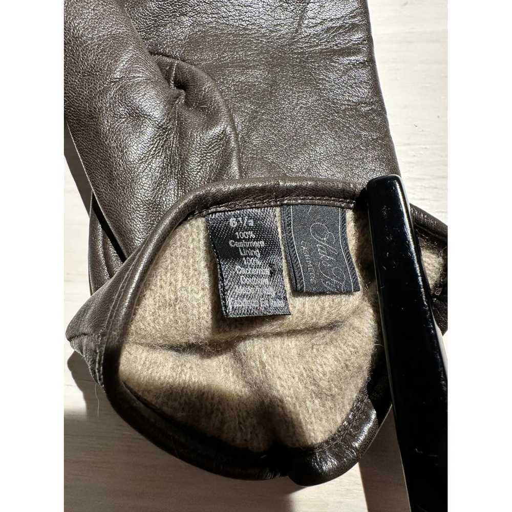 Saks Fifth Avenue Collection Leather gloves - image 3