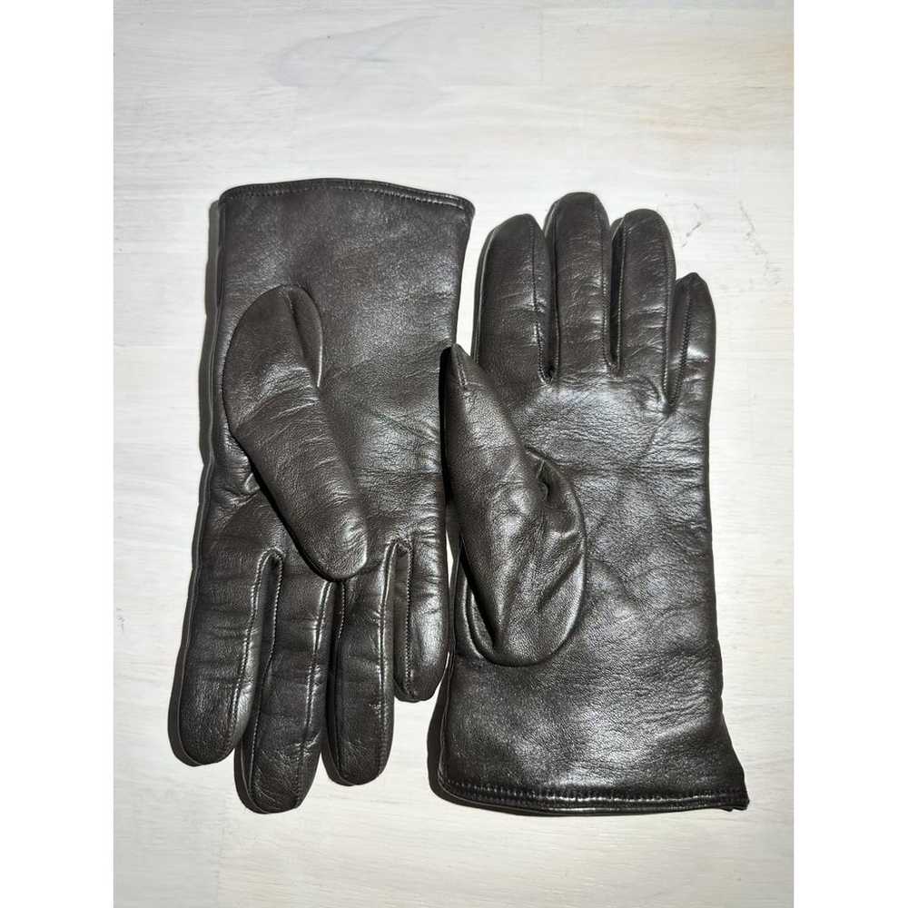 Saks Fifth Avenue Collection Leather gloves - image 4