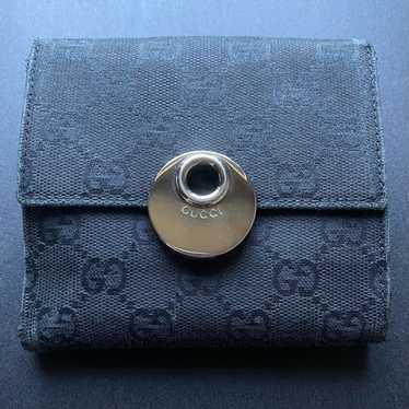 Gucci Monogram Canvas Wallet - image 1