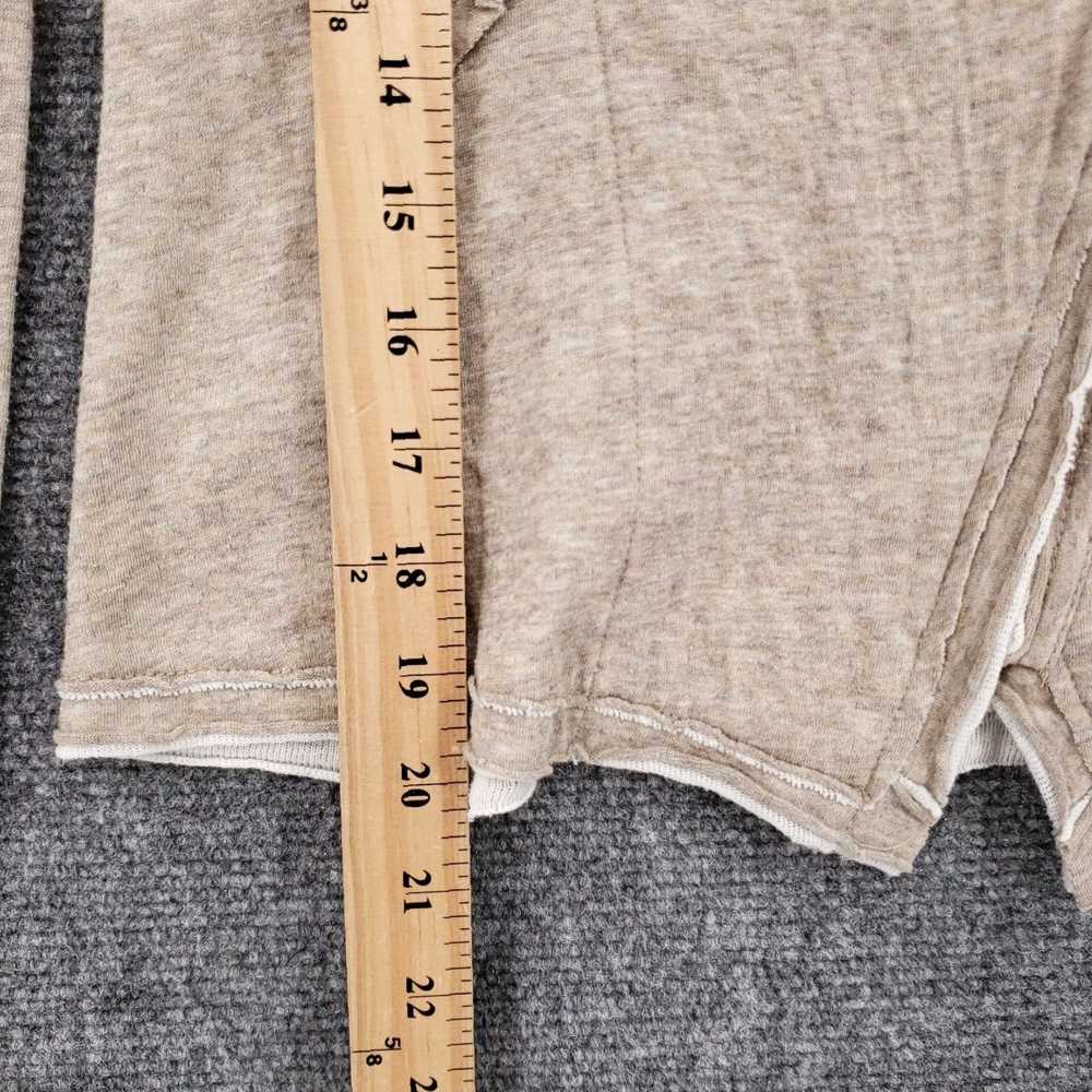 Vintage Womens Small Beige Heather Long Sleeve La… - image 5