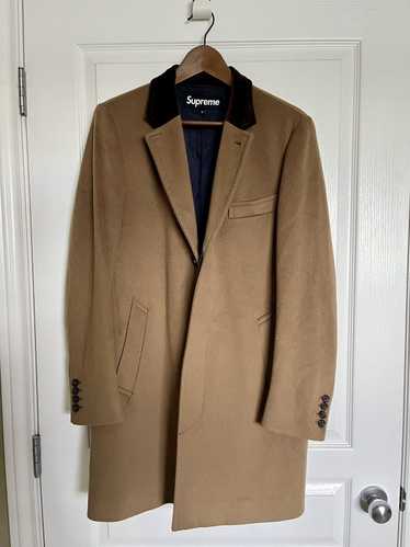 Loro Piana × Supreme Supreme Camel Wool Overcoat L