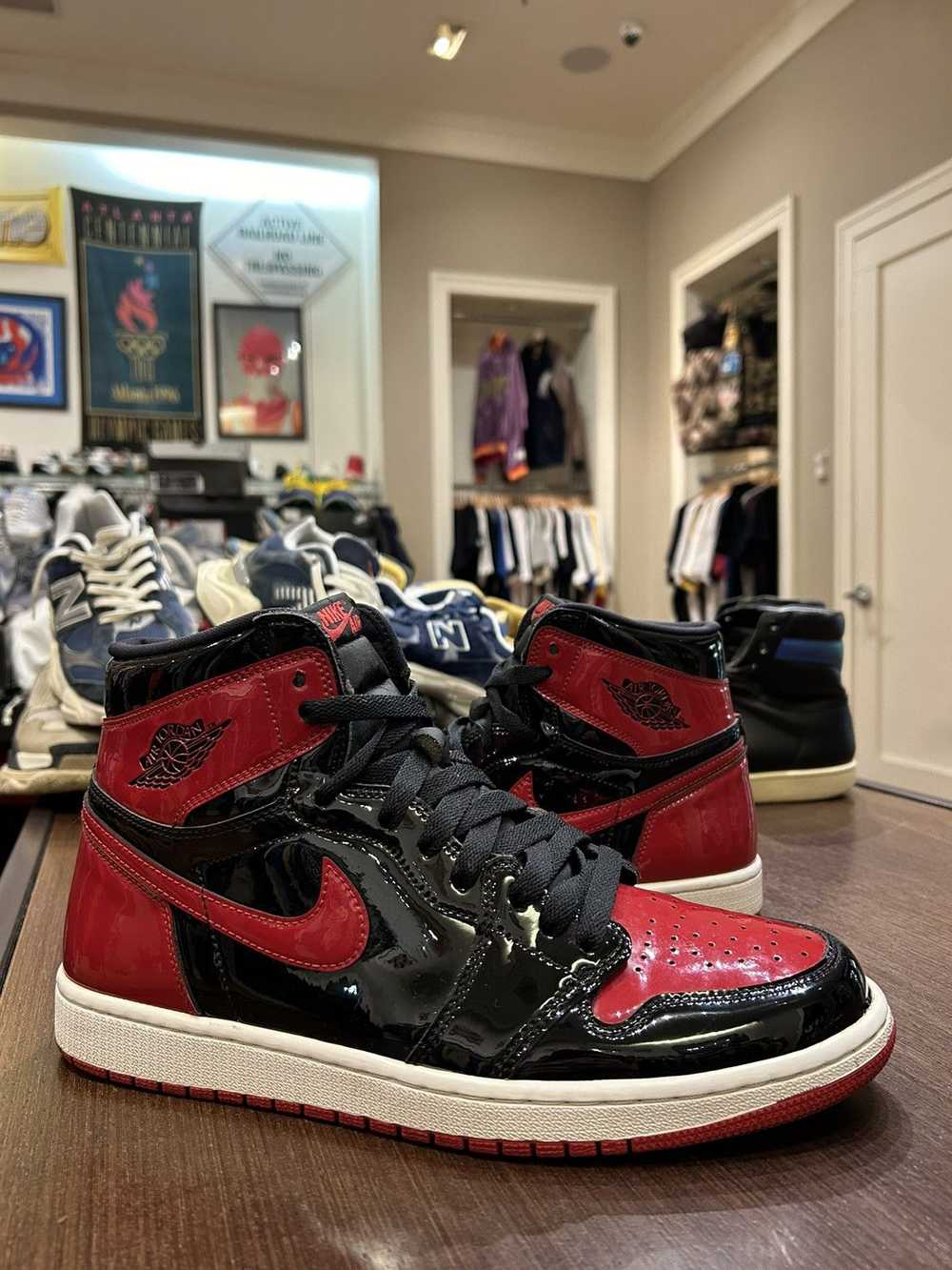 Jordan Brand Jordan 1 Retro High OG Patent Bred - image 2