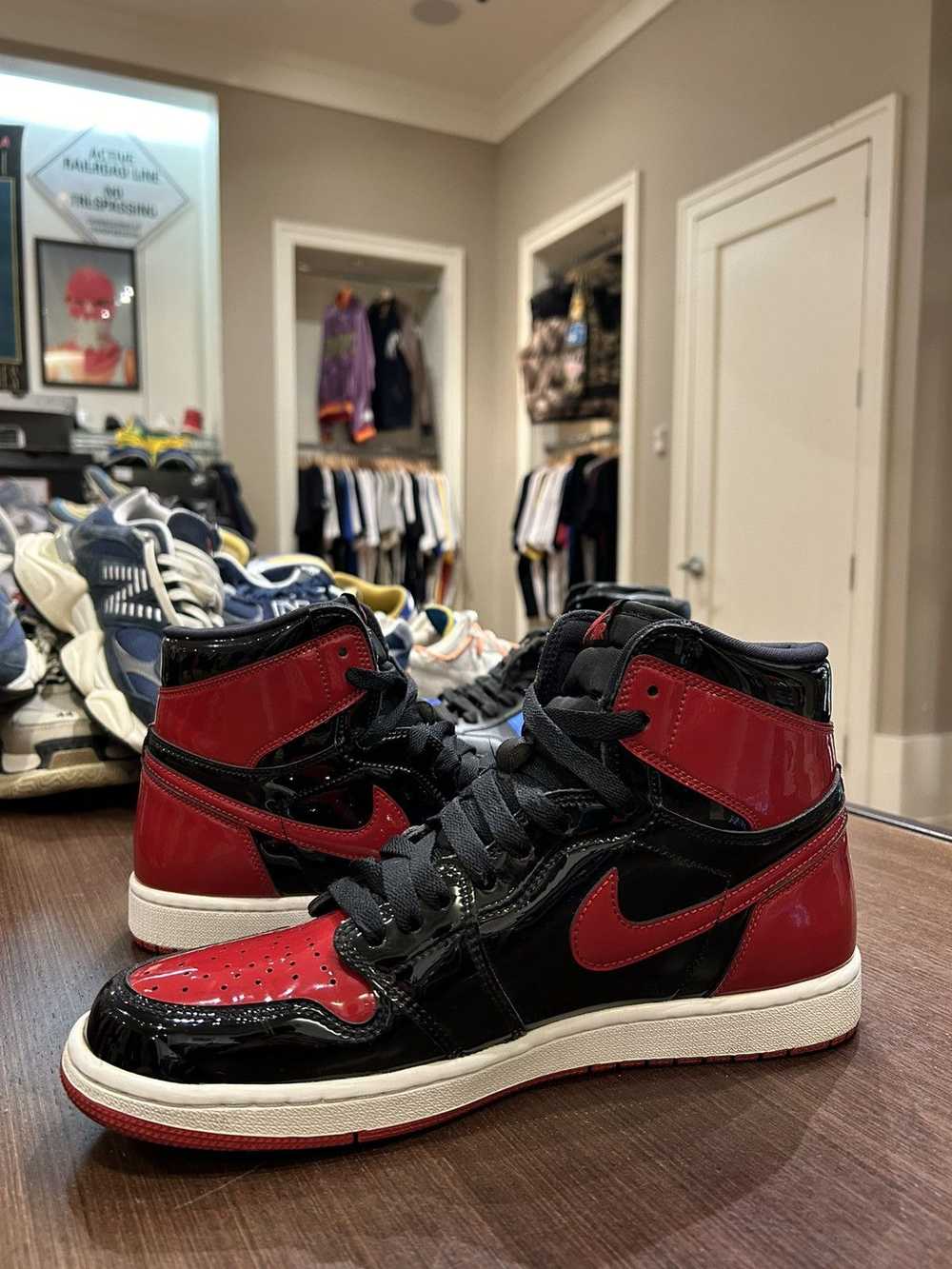 Jordan Brand Jordan 1 Retro High OG Patent Bred - image 3