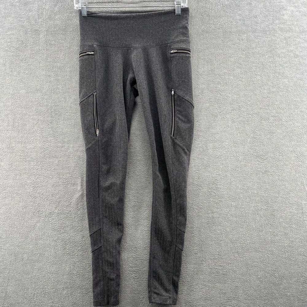 Athleta High Waisted Gray Leggings with Convenien… - image 1