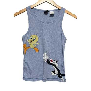 Looney Tunes Y2K Tweetie and Sylvester Baby Tank … - image 1