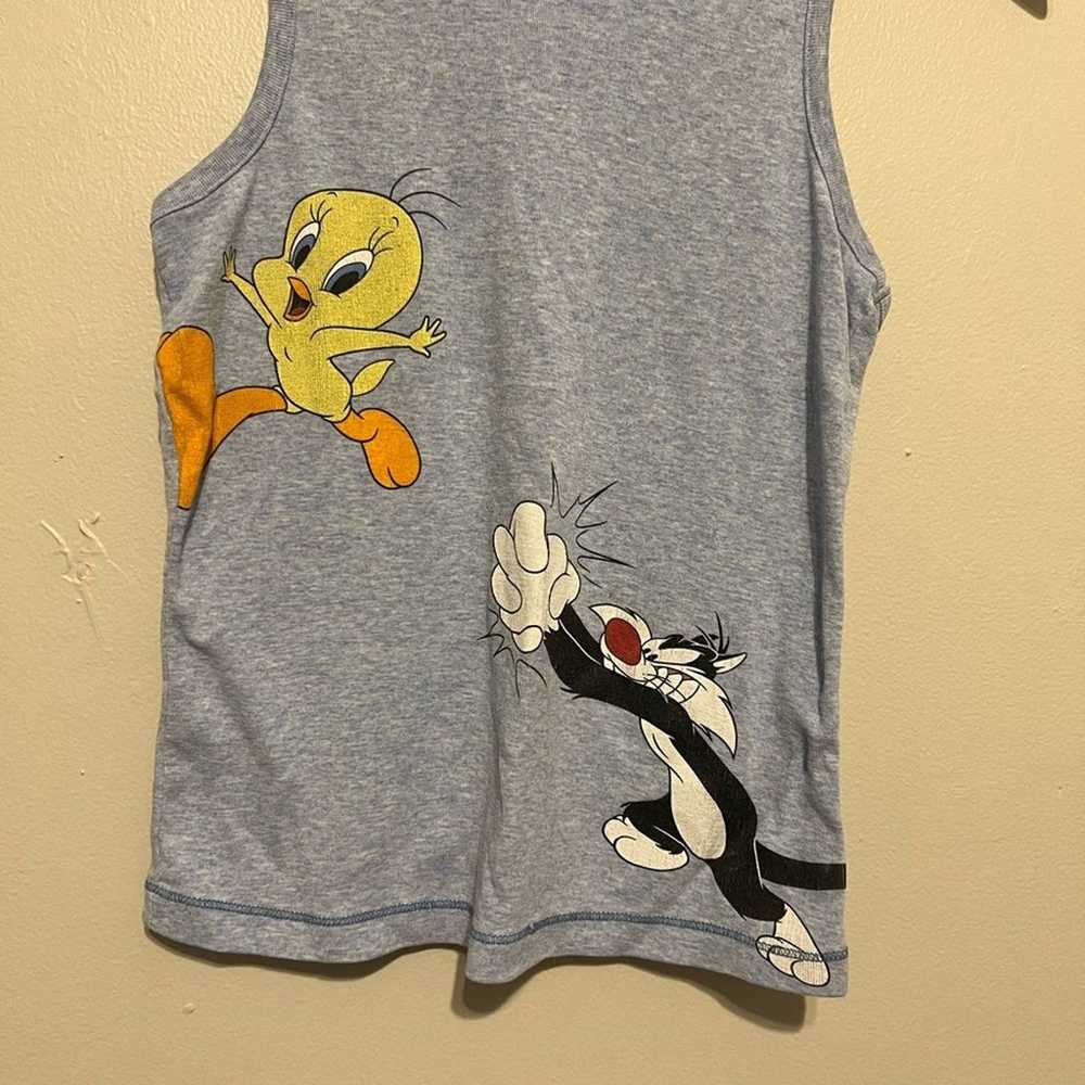 Looney Tunes Y2K Tweetie and Sylvester Baby Tank … - image 2