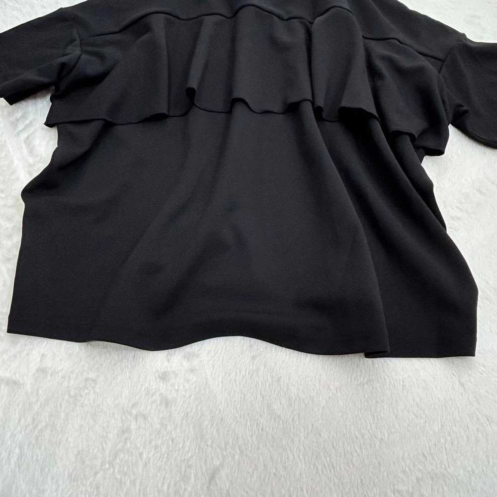 【American Holic】T-shirt Cut and Sew Back Frill Ov… - image 11