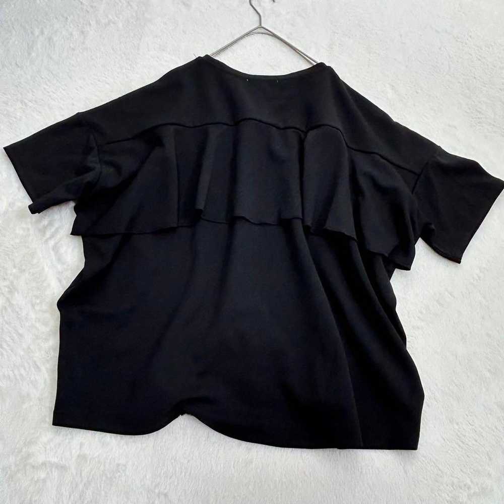 【American Holic】T-shirt Cut and Sew Back Frill Ov… - image 7