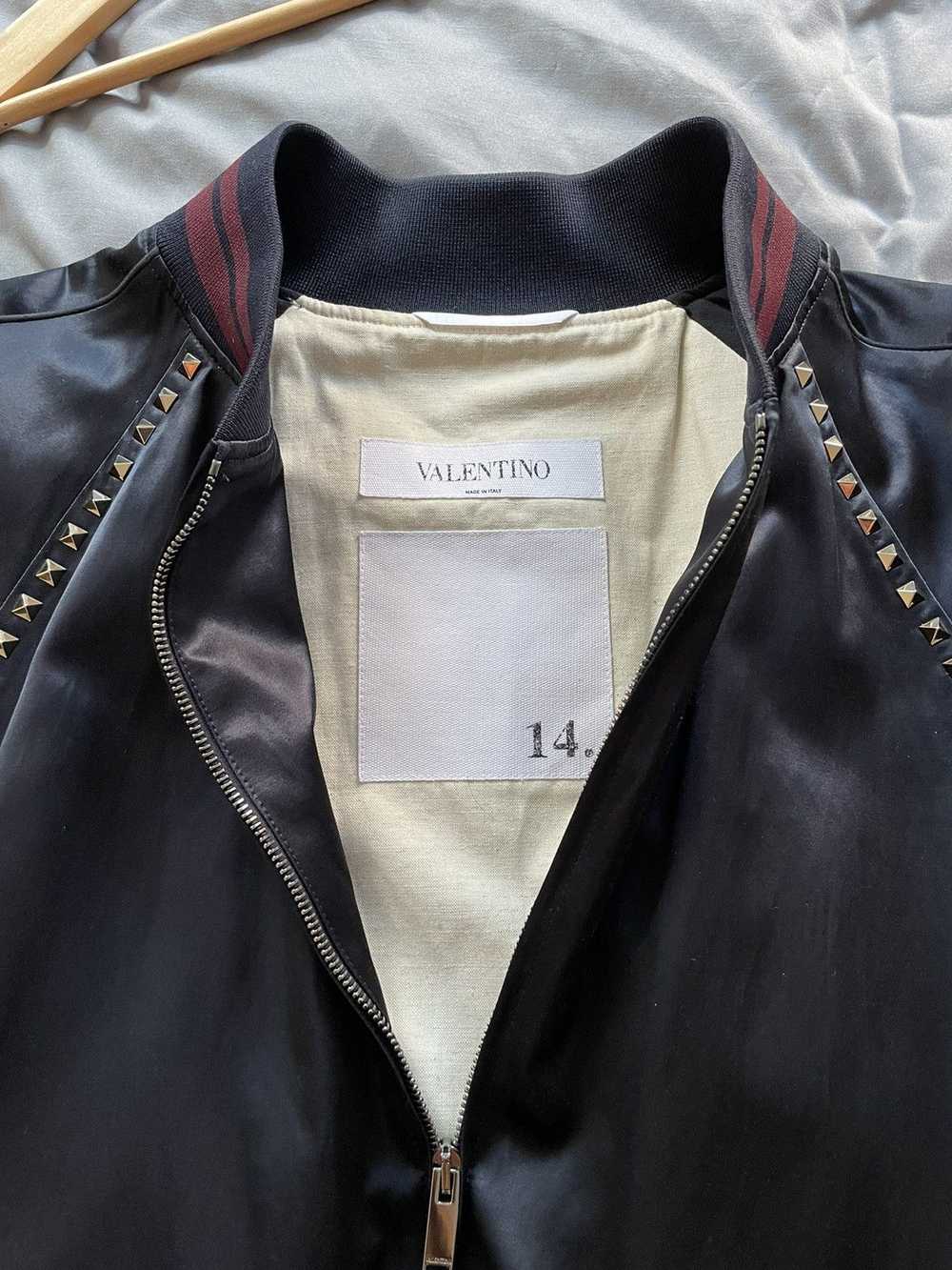 Valentino Valentino 'Untitled' Bi-Color Bomber Ja… - image 3