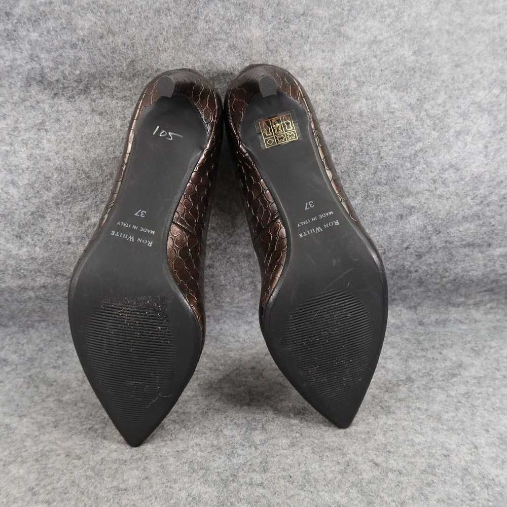 Ron White Shoes Womens 37 Pumps Cindy Lou Pearliz… - image 10