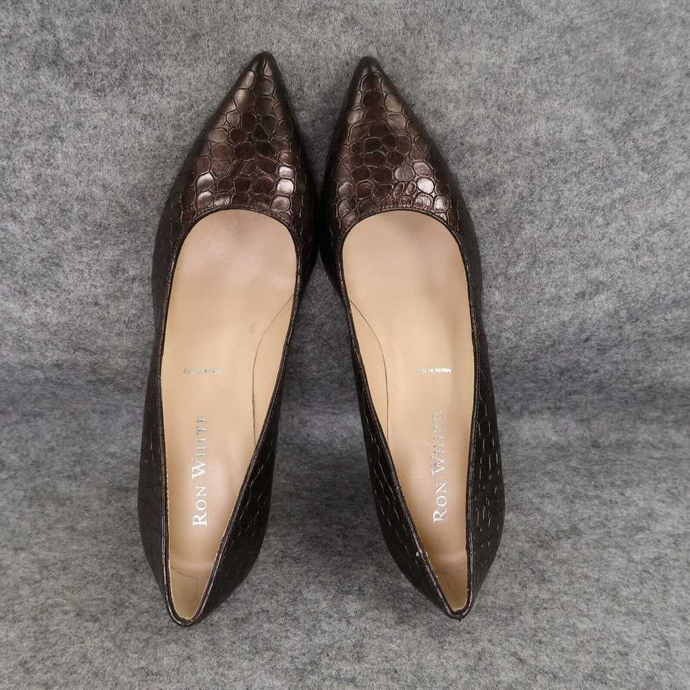 Ron White Shoes Womens 37 Pumps Cindy Lou Pearliz… - image 7