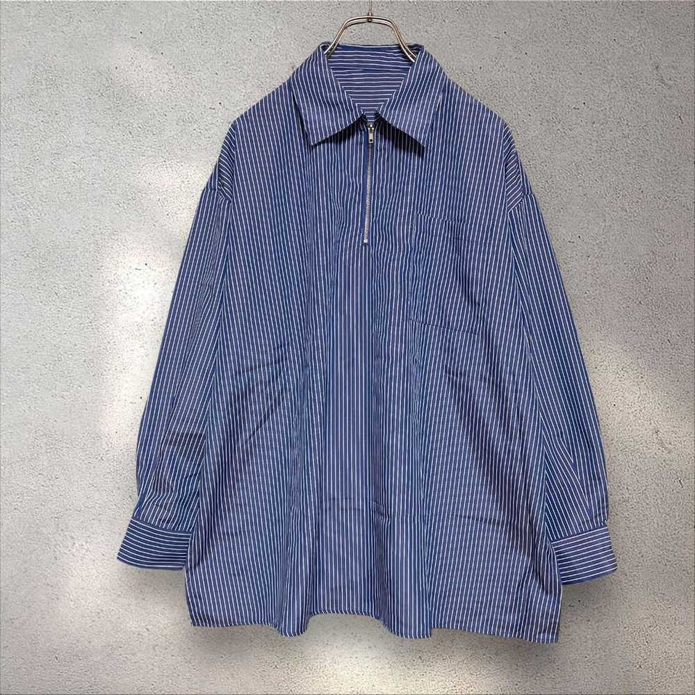 【Clear】Ladies' Long Sleeve Shirt Oversized F Stri… - image 2