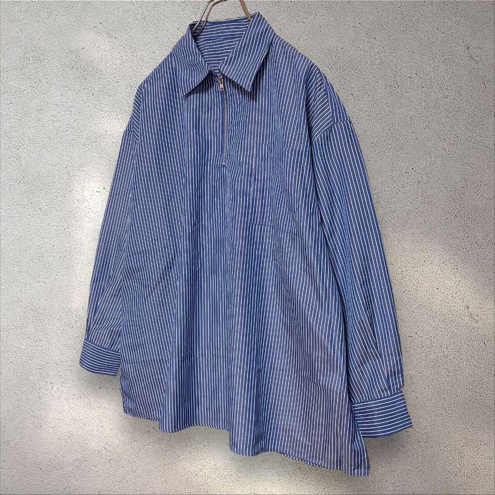 【Clear】Ladies' Long Sleeve Shirt Oversized F Stri… - image 7