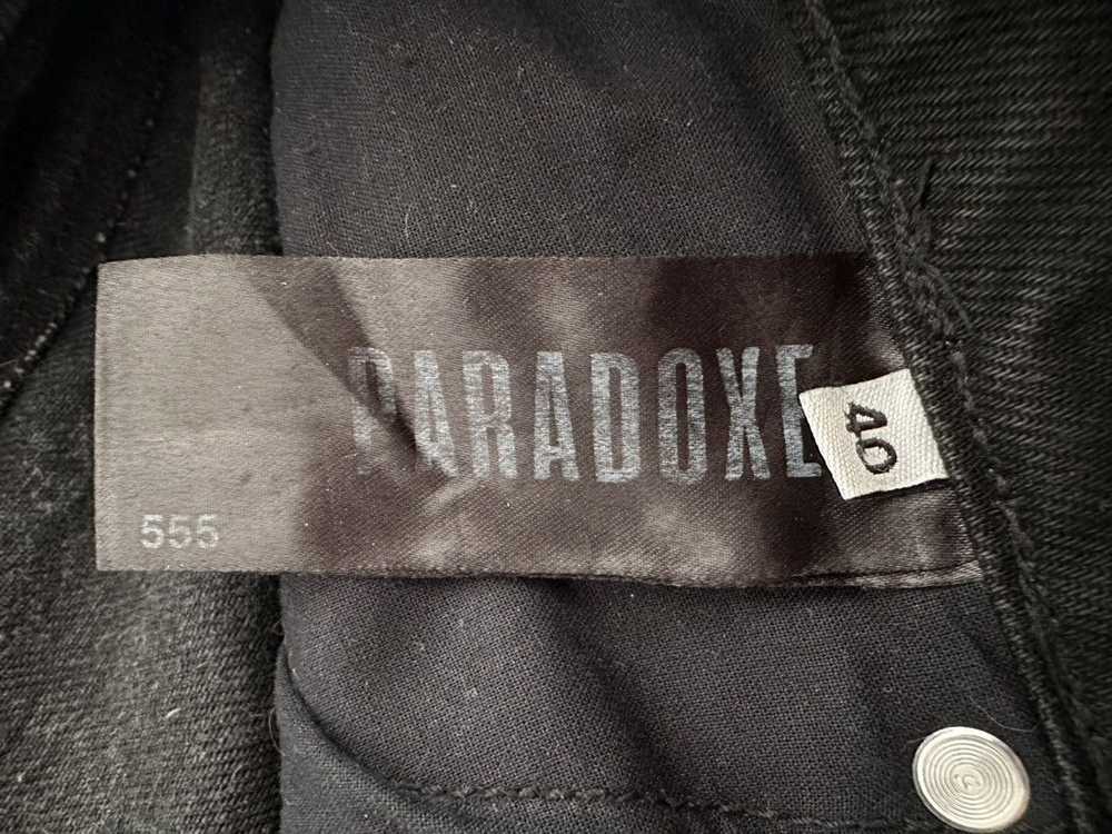 Paradoxe Paris 1:1 555 jeans leather patch - image 3