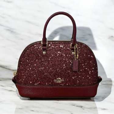 COACH グリッターミニバッグ Coach glitter mini sierra - Gem
