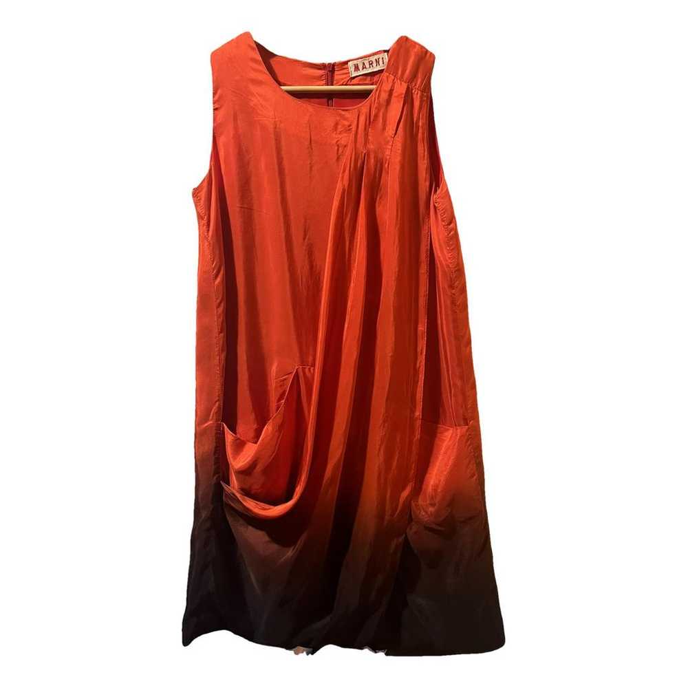 Marni Silk mid-length dress - image 1