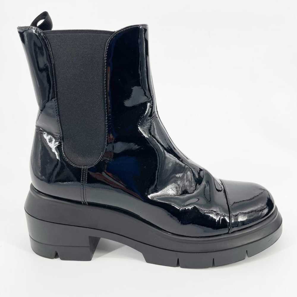 Stuart Weitzman Patent leather ankle boots - image 2