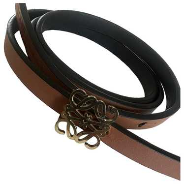 Loewe Anagram leather belt