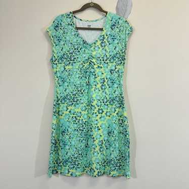 Title Nine Diamalete Dress Women’s Size L Floral … - image 1