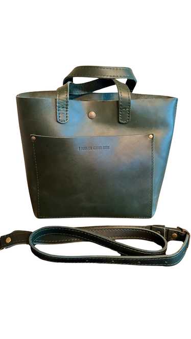 Portland Leather Mini Crossbody Tote