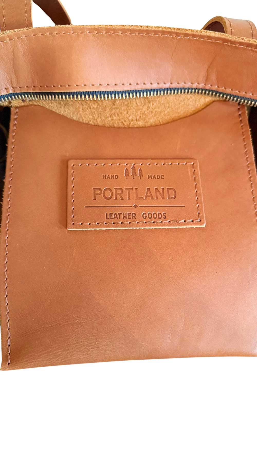 Portland Leather Crossbody Tote - image 12