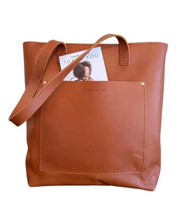 Portland Leather Crossbody Tote - image 1