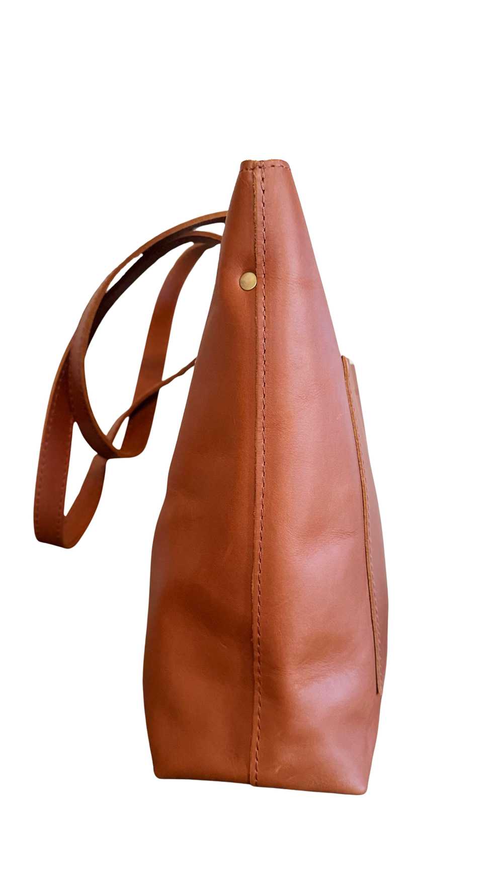 Portland Leather Crossbody Tote - image 4