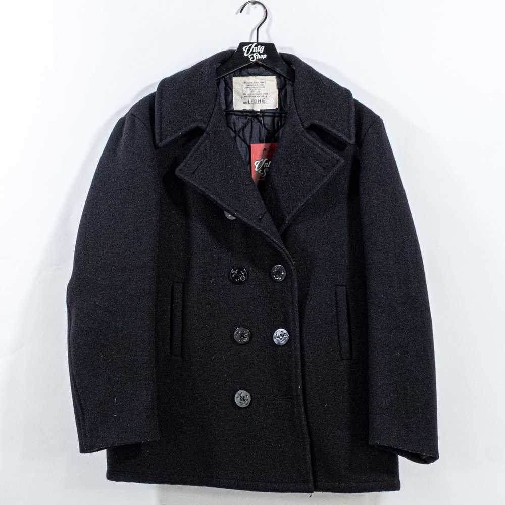 Made In Usa × Military × Vintage US Navy Wool Pea… - image 1