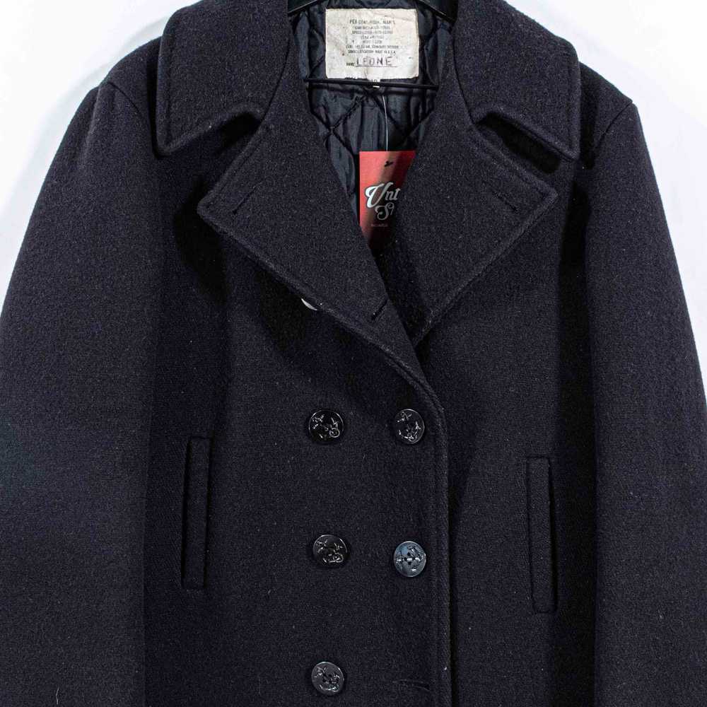 Made In Usa × Military × Vintage US Navy Wool Pea… - image 3