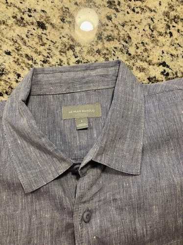 Neiman Marcus Linen Shirt NWOT Large $195