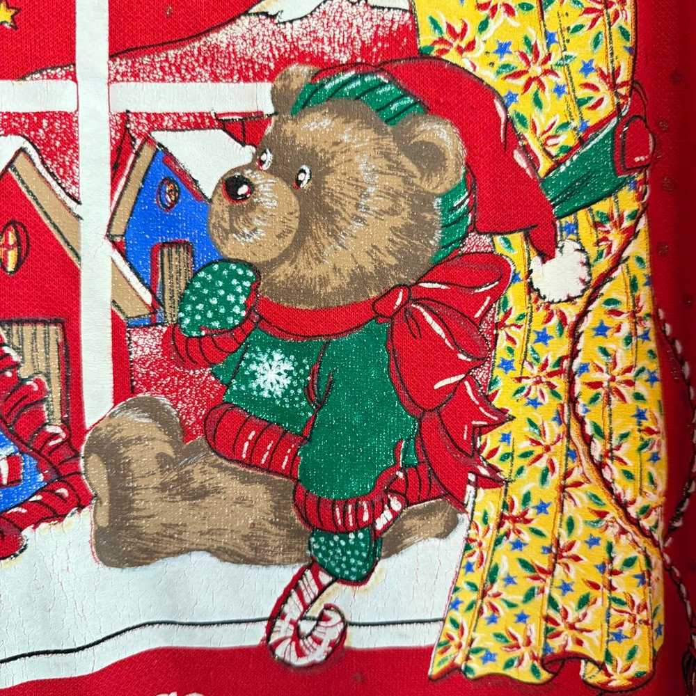 HOLIDAY TIME Vtg Teddy Bear 'Wishes Come True' Ho… - image 9