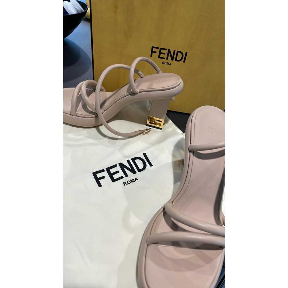 Fendi Leather heels - image 3