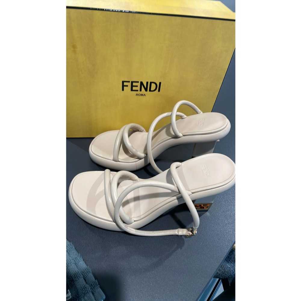 Fendi Leather heels - image 8