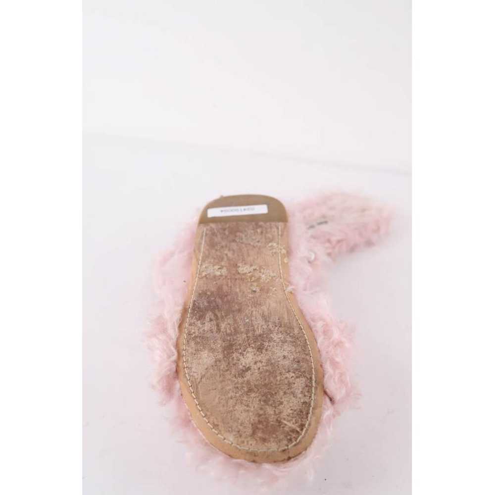 Miu Miu Faux fur sandals - image 6