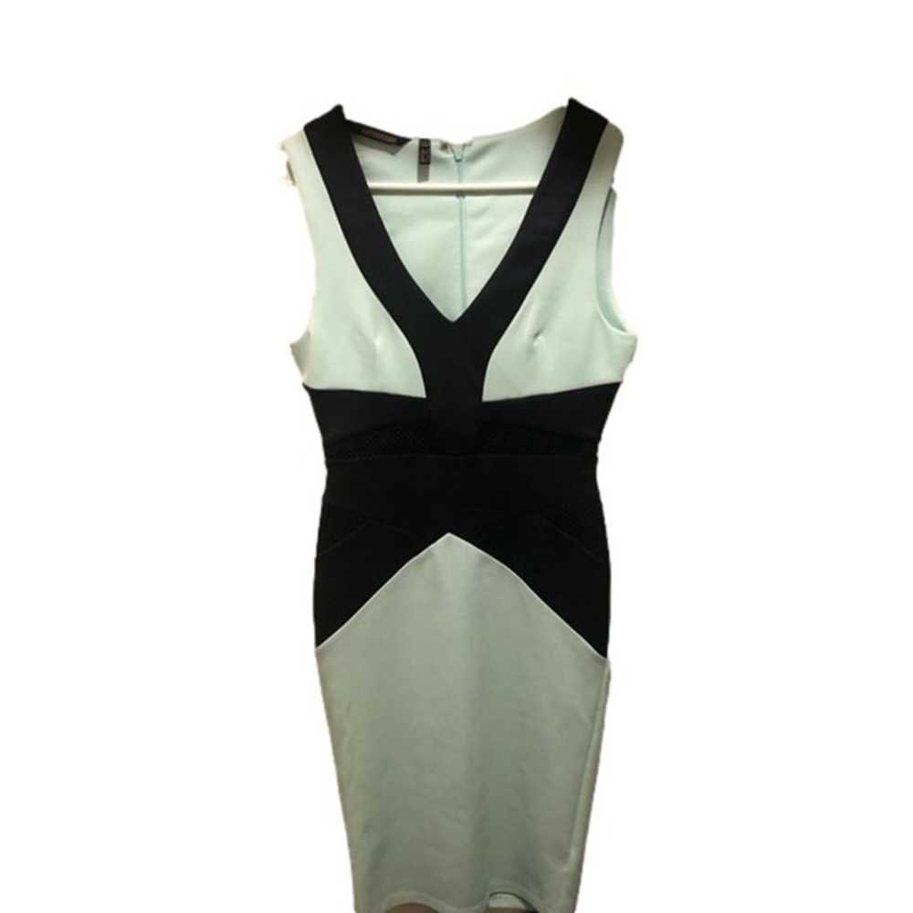 Kardashian KOLLECTION dress. S. Green and black. … - image 1