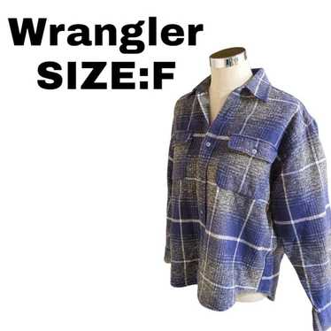 Wrangler Long-Sleeve Heavy Flannel Shirt Anchor Bl