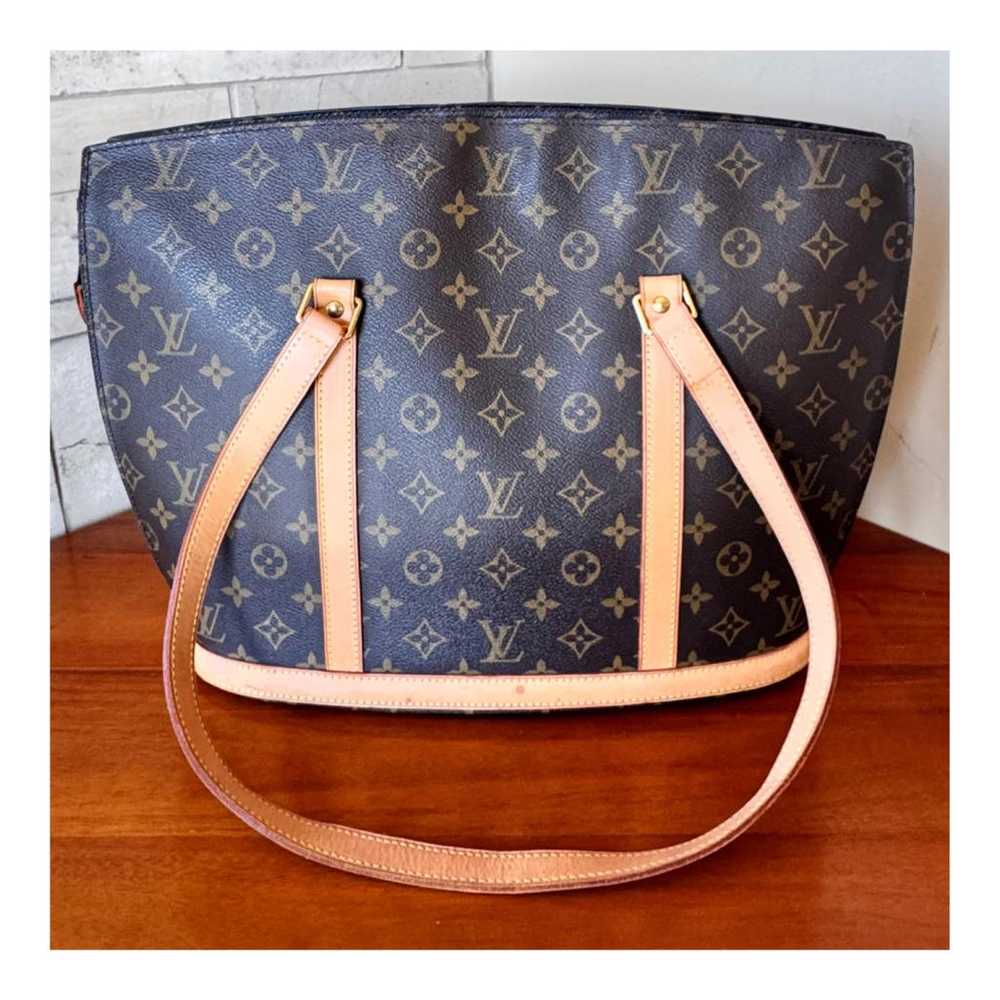 Louis Vuitton Babylone vintage leather handbag - image 2