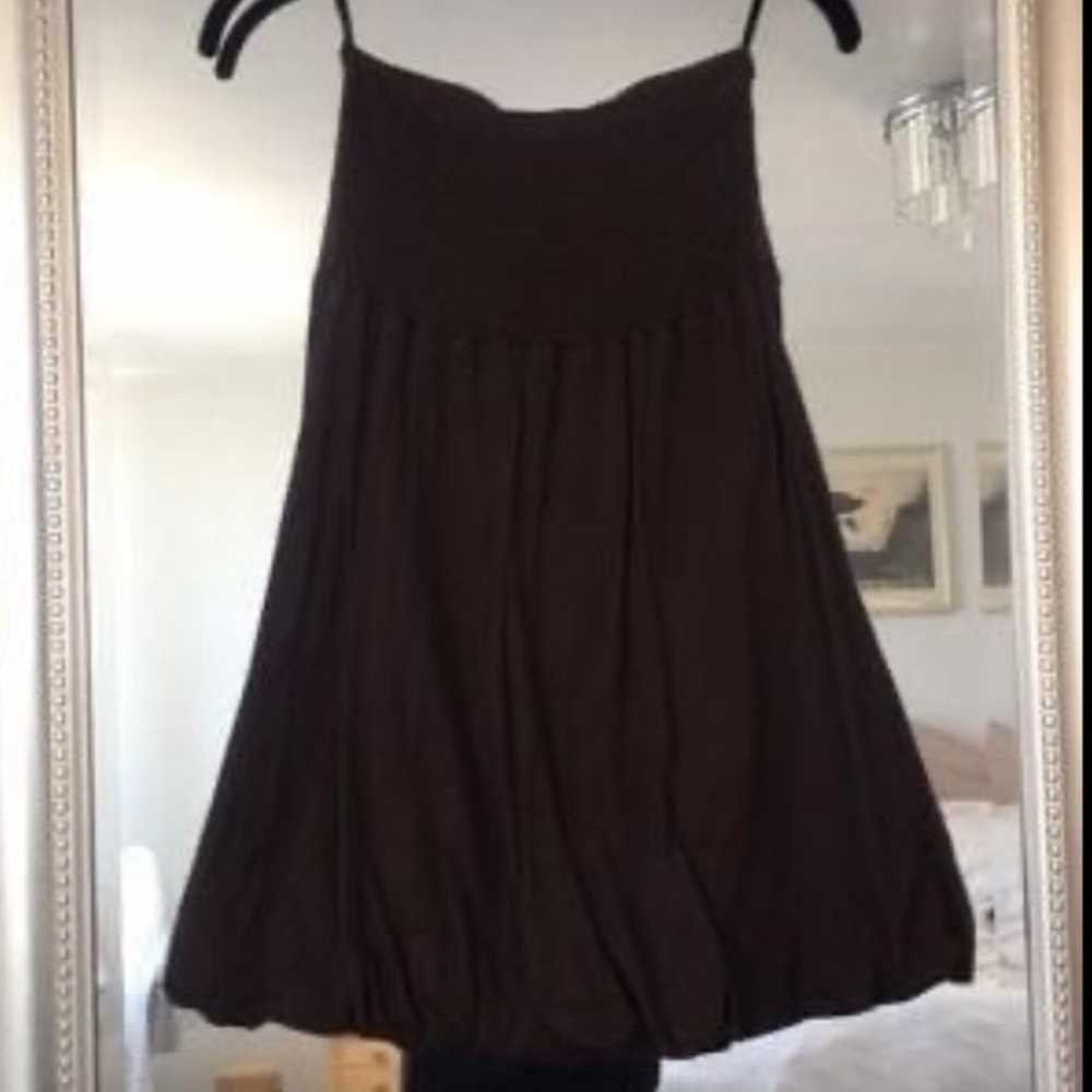 Bebe Vintage Y2K Brown Bubble Dress - image 3