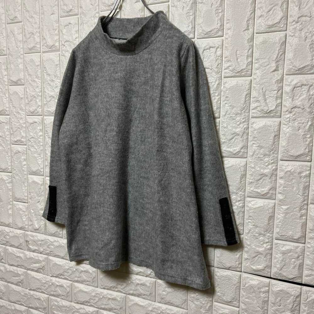 Vintage long sleeve sweatshirt tunic cut and sewn… - image 7