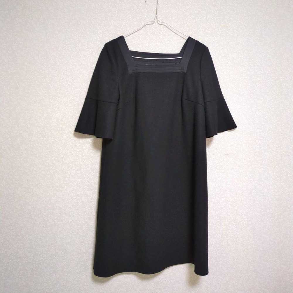 UNTITLED Bell Sleeve Dress Square Neck Simple Chic - image 2