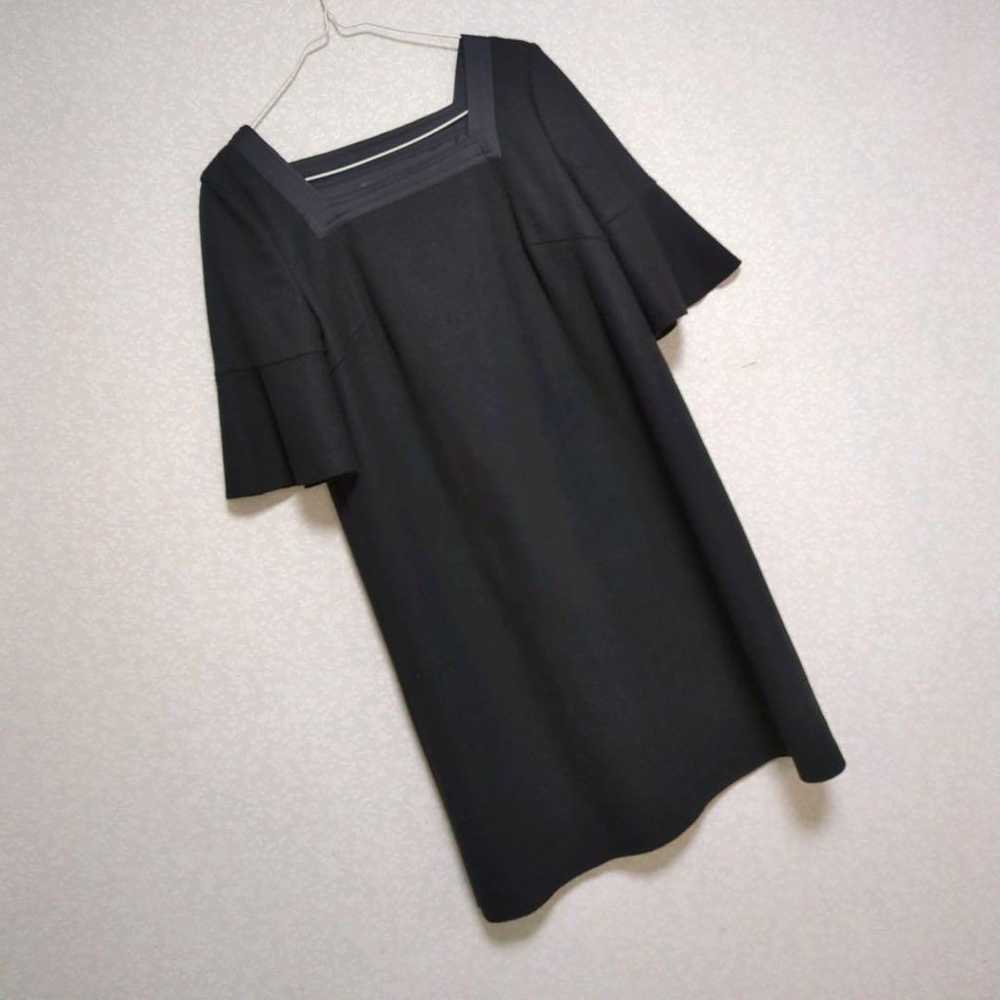 UNTITLED Bell Sleeve Dress Square Neck Simple Chic - image 3