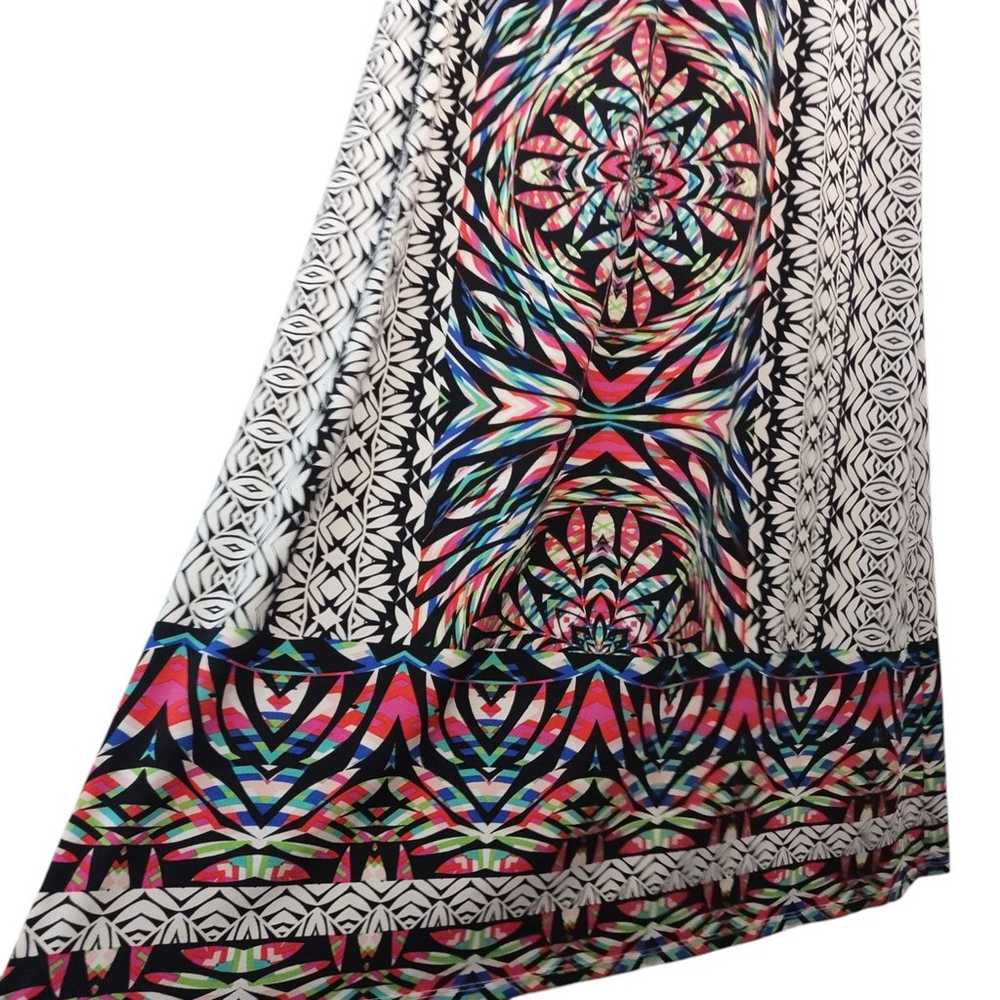 London Times Maxi Dress Multi Colors BOHO Sleevel… - image 4