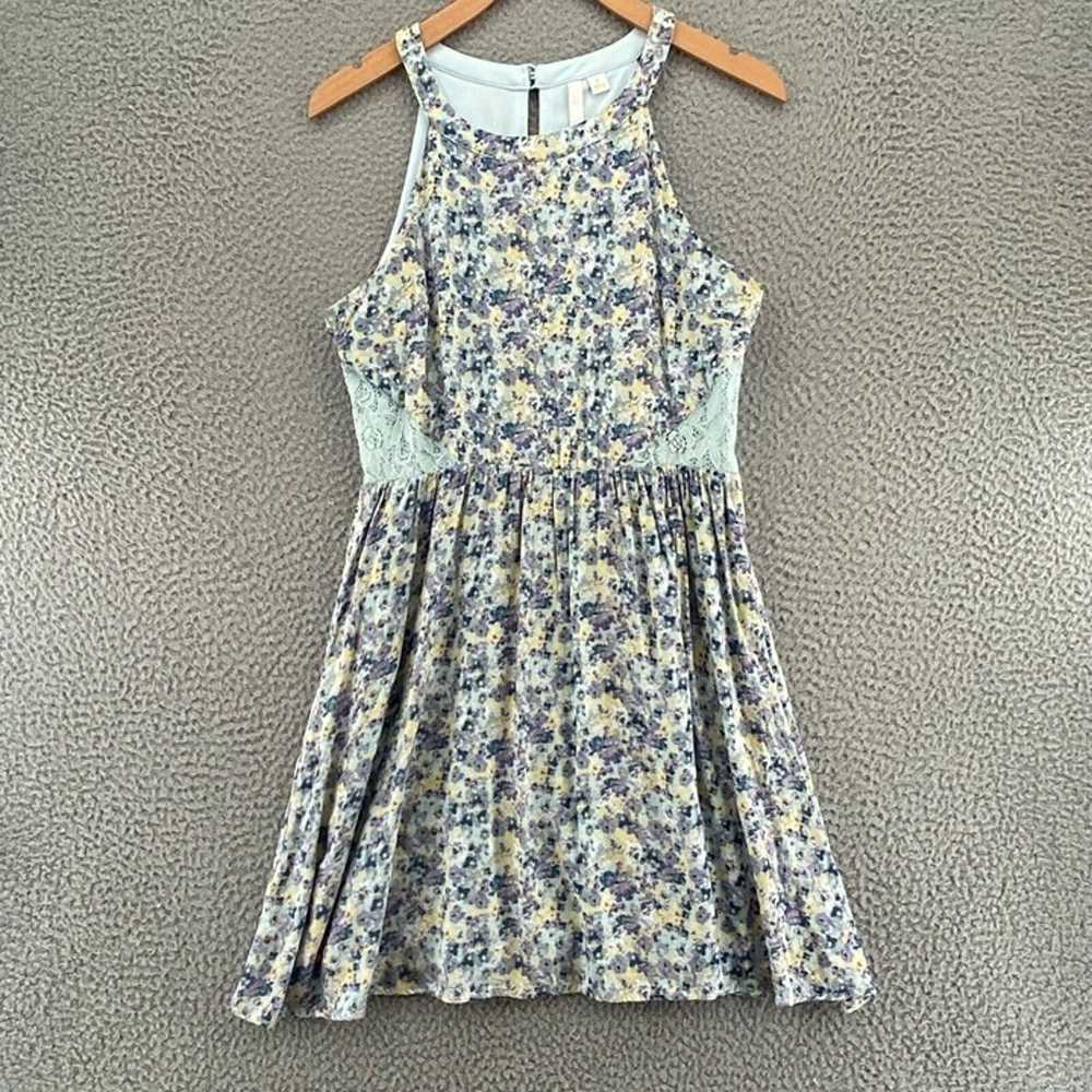 Disney Dress Womens Large Cinderella Blue Floral … - image 1